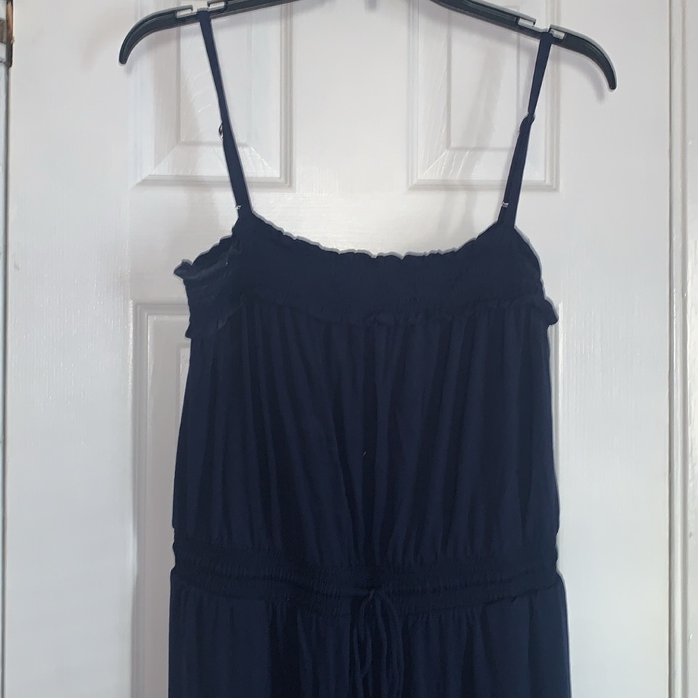 LOFT Smocked Strappy Jumpsuit - Picture 5 of 6